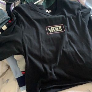 vans crop top